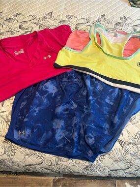 Athletic Apparel Under Armour and Fila